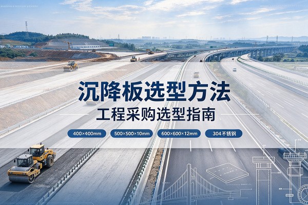 山南沉降板选择方法