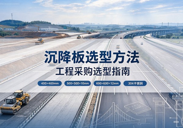 山南沉降板选择方法