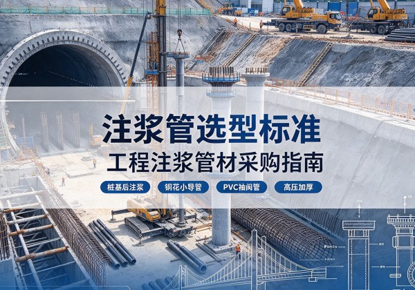山南注浆管选型标准